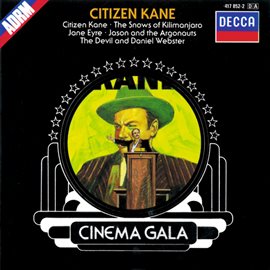 Cover image for Citizen Kane - Film Music by Bernard Herrmann