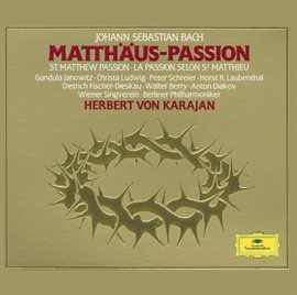 Cover image for J.S. Bach: Matthäus-Passion