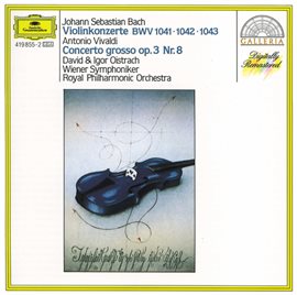 Cover image for Bach, J.S.: Violin Concertos BWV 1041-1043