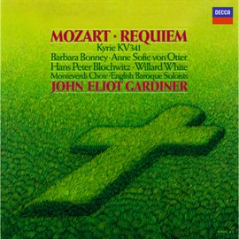 Cover image for Mozart: Requiem; Kyrie in D minor