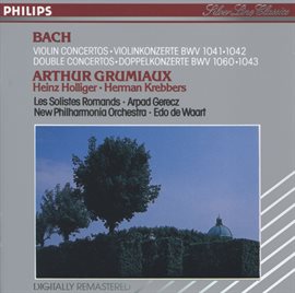 Cover image for Bach, J.S.: Violin Concertos; Double Concertos