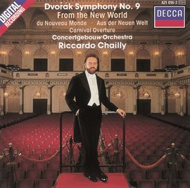 Cover image for Dvorák: Symphony No. 9 "From the New World"; Carnival Overture