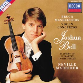 Cover image for Bruch: Violin Concerto No. 1 / Mendelssohn: Violin Concerto