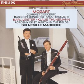 Cover image for Mozart: Clarinet & Bassoon Concertos
