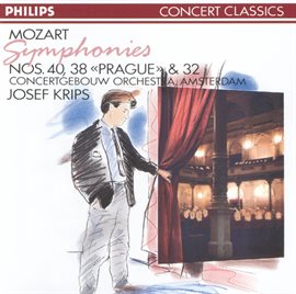 Cover image for Mozart: Symphonies Nos.32, 38 & 40