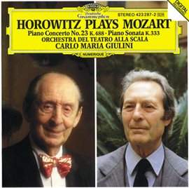 Cover image for Mozart: Piano Concerto No. 23 K. 488; Piano Sonata K. 333
