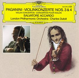 Cover image for Paganini: Violin Concertos Nos. 3 & 4