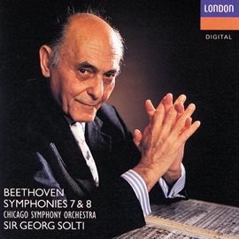 Cover image for Beethoven: Symphonies Nos. 7 & 8