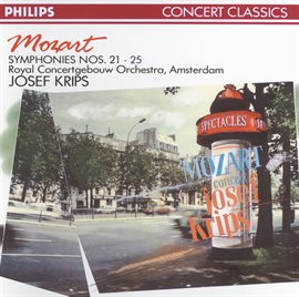 Cover image for Mozart: Symphonies Nos. 21, 22, 23, 24 & 25
