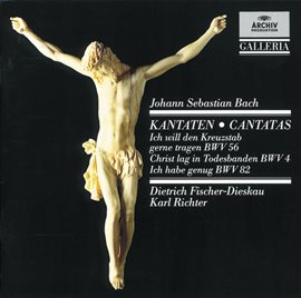 Cover image for J.S. Bach: Cantatas BWV 56, BWV 4 & BWV 82