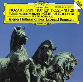 Cover image for Mozart: Symphonies Nos.25 & 29 / Clarinet Concerto