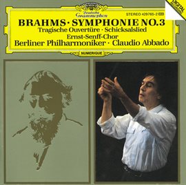 Cover image for Brahms: Symphony No.3; Tragic Overture; Song of Destiny