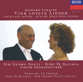 Cover image for Strauss, R.: Vier letzte Lieder; Die Nacht; Allerseelen etc.