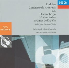 Cover image for Rodrigo: Concierto de Aranjuez / Falla: Nights in the Gardens of Spain etc.