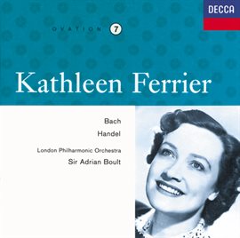 Cover image for Kathleen Ferrier Vol. 7 - Bach / Handel