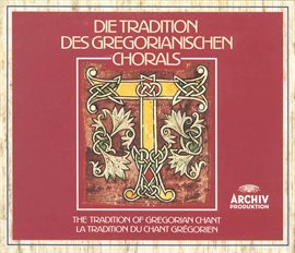 Cover image for The Tradition of Gregorian Chant