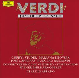 Cover image for Verdi: Requiem; Quattro pezzi sacri