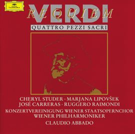 Cover image for Verdi: Requiem; Quattro Pezzi Sacri