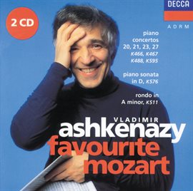 Cover image for Favourite Mozart - Piano Concertos Nos. 20, 21, 23, 27 etc.