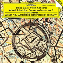 Cover image for Glass: Violin Concerto / Schnittke: Concerto Grosso