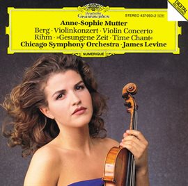 Cover image for Berg: Violin Concerto / Rihm: Time Chant (1991/92)