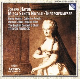 Cover image for Haydn: Missa Sancti Nicolai; Theresienmesse