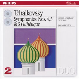 Cover image for Tchaikovsky: Symphonies Nos.4, 5 & 6