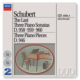 Cover image for Schubert: The Last Three Piano Sonatas