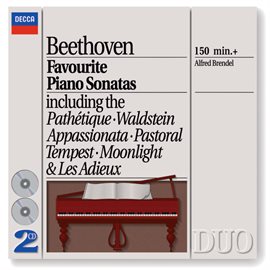 Cover image for Beethoven: Favourite Piano Sonatas