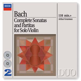 Cover image for Bach, J.S.: Complete Sonatas & Partitas for Solo Violin