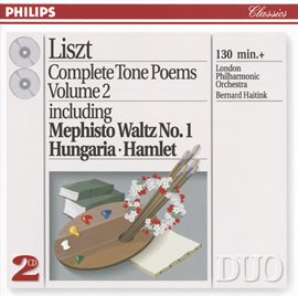 Cover image for Liszt: Complete Tone Poems, Vol.2