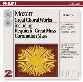 Cover image for Mozart: Great Choral Works