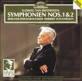 Cover image for Beethoven: Symphonies Nos.1 & 2