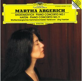 Cover image for Shostakovich: Concerto For Piano, Trumpet And String Orchestra, Op. 35 / Haydn: Concerto For Piano A