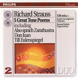 Cover image for Strauss, R.: Five Great Tone Poems