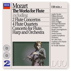 Cover image for Mozart: The Works for Flute