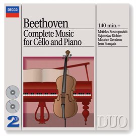 Cover image for Beethoven: Complete Music for Cello and Piano