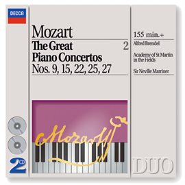 Cover image for Mozart: The Great Piano Concertos Nos. 9, 15, 22, 25 & 27