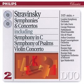 Cover image for Stravinsky: Symphonies & Concertos