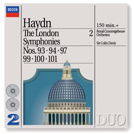 Cover image for Haydn: The London Symphonies - Nos. 93, 94, 97 & 99 - 101