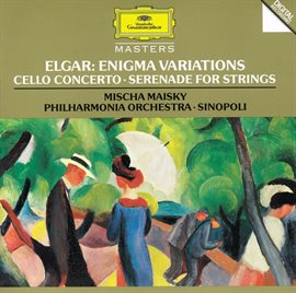Cover image for Elgar: Enigma Variations; Cello Concerto; Serenade For Strings