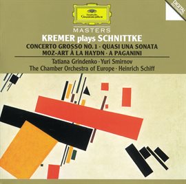 Cover image for Schnittke: Concerto grosso No.1; Quasi una sonata; Moz-Art à la Haydn