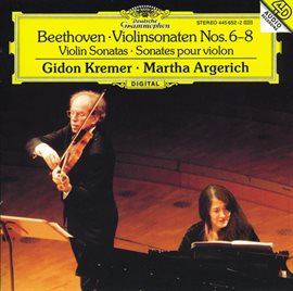 Cover image for Beethoven: Violin Sonatas Nos.6-8