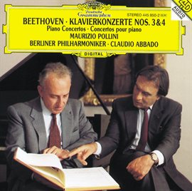 Cover image for Beethoven: Piano Concertos Nos.3 & 4