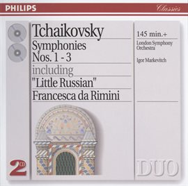 Cover image for Tchaikovsky: Symphonies Nos.1-3