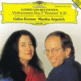 Cover image for Beethoven: Violin Sonatas, Nos. 9, Op. 47 "Kreutzer" & 10 Op. 96