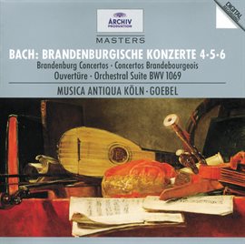 Cover image for Bach, J.S.: Brandenburg Concertos Nos.4, 5 & 6; Overture No.4