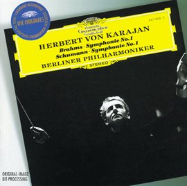 Cover image for Brahms: Symphony No.1 / Schumann: Symphony No.1