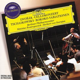 Cover image for Dvorák: Cello Concerto / Tchaikovsky: Variations on a Rococo Theme