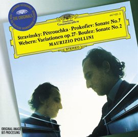 Cover image for Stravinsky: Three Dances from Petruschka'/ Prokofiev: Piano Sonata No.7 / Webern: Piano Variations